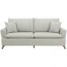 Sofa 2 Lugares 160 cm Eron Linho Bege Vazzano