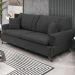 Sofa 2 Lugares 160 cm Eron Linho Grafite Vazzano