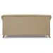 Sofa 2 Lugares Retro Polo 160cm Com Almofada Linho Dourado Ezz