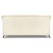 Sofa 2 Lugares Retro Polo 160cm Com Almofada Linho Perola Ezz