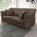Sofa 2 Lugares Retro Polo 160cm Com Almofada Veludo 2231 Ezz