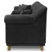 Sofa 2 Lugares Retro Polo 160cm Com Almofada Veludo 2237 Ezz