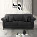 Sofa 2 Lugares Retro Polo 160cm Com Almofada Veludo 2237 Ezz