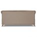 Sofa 2 Lugares Retro Polo 180cm Com Almofada Linho Areia Ezz
