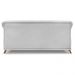 Sofa 2 Lugares Retro Polo 180cm Com Almofada Linho Grigio Ezz