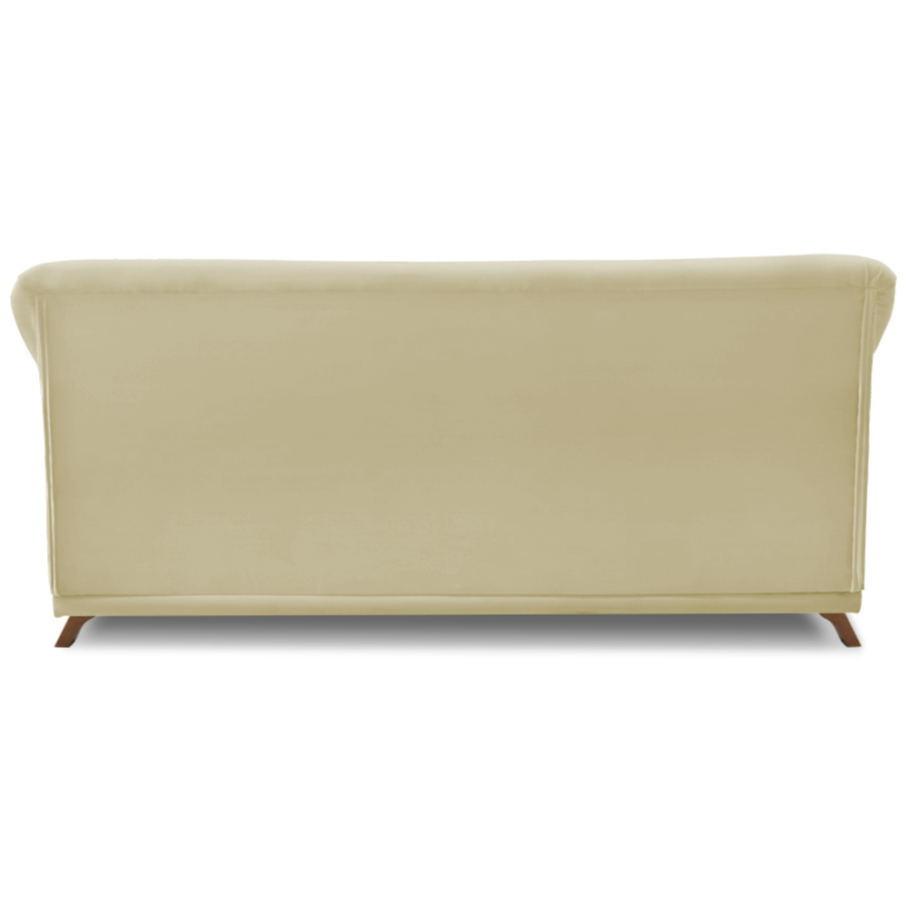Sofa 2 Lugares Retro Polo 180cm Com Almofada Suede 1100 Ezz
