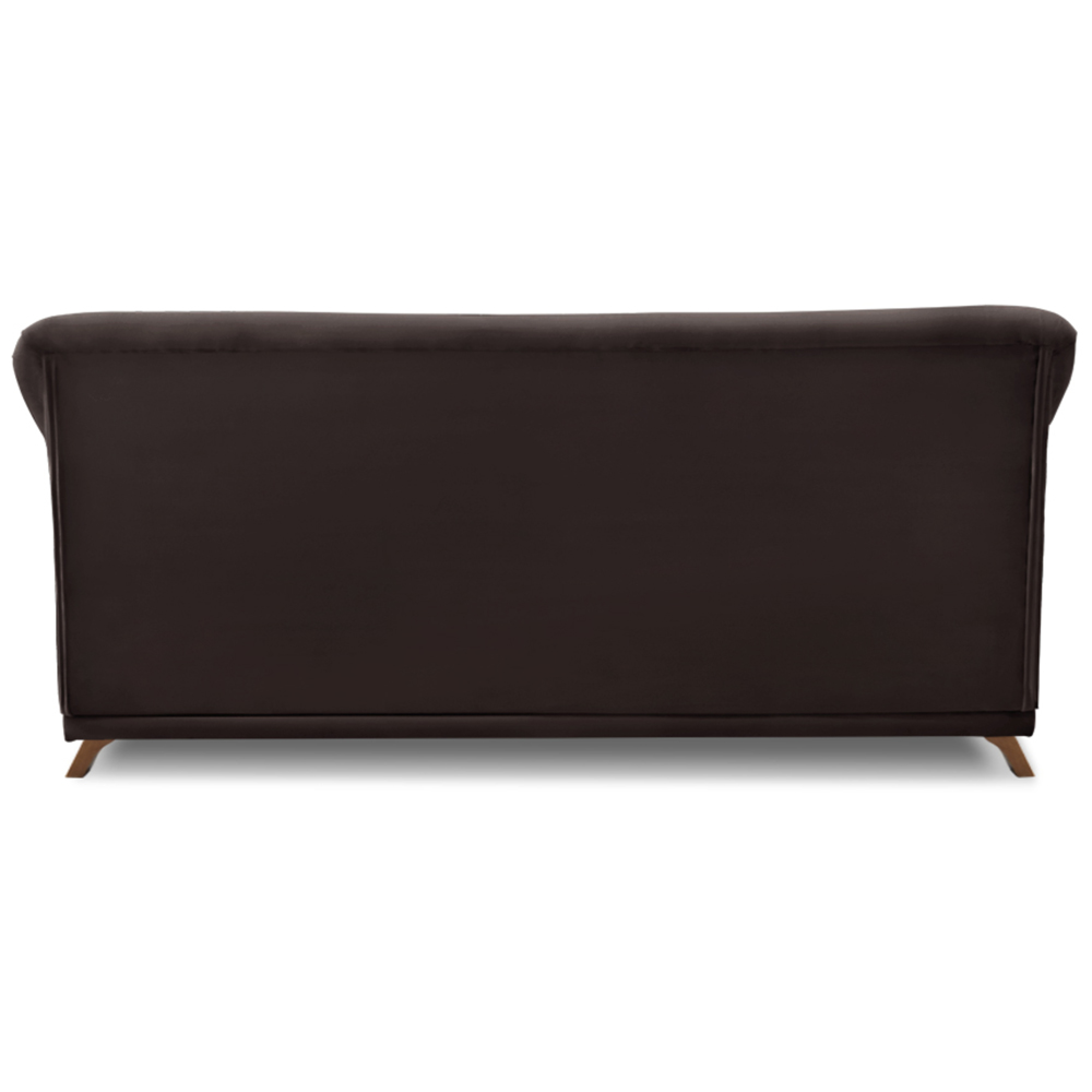 Sofa 2 Lugares Retro Polo 180cm Com Almofada Suede 1102 Ezz