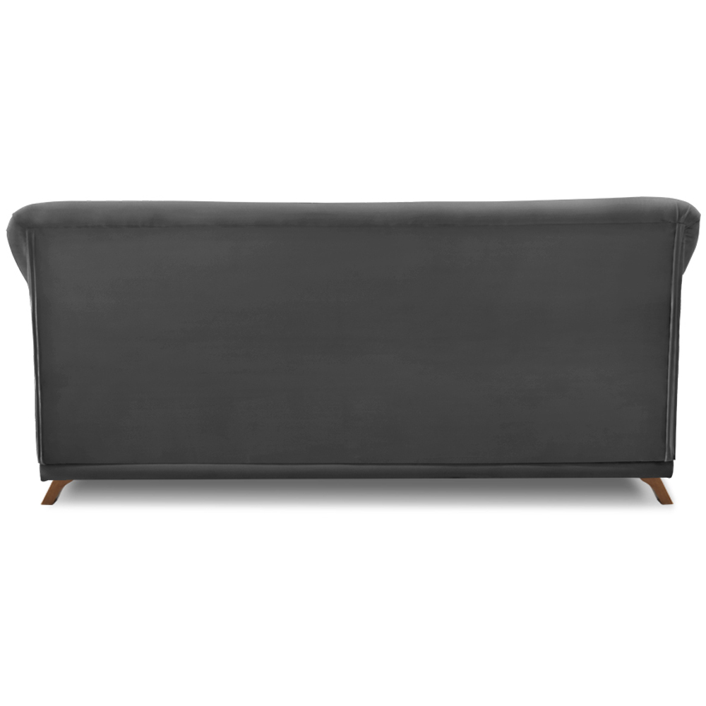 Sofa 2 Lugares Retro Polo 180cm Com Almofada Suede 1104 Ezz