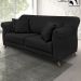 Sofa 2 Lugares Retro Polo 180cm Com Almofada Suede 1105 Ezz