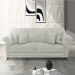 Sofa 2 Lugares Retro Polo 180cm Com Almofada Veludo 2223 Ezz
