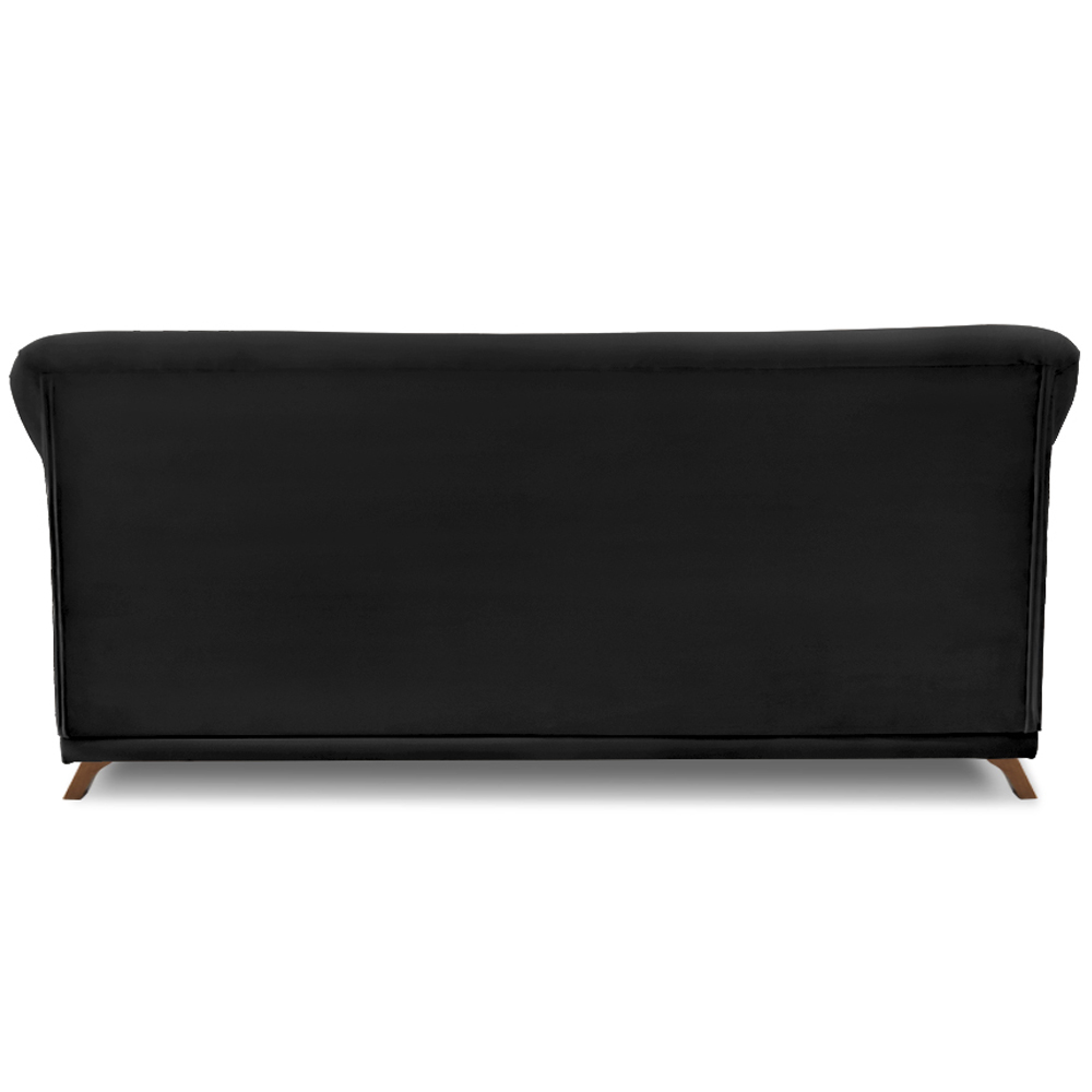 Sofa 2 Lugares Retro Polo 180cm Com Almofada Veludo 2237 Ezz