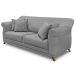 Sofa 2 Lugares Retro Polo 180cm Com Almofada Veludo 2938 Ezz