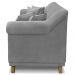 Sofa 2 Lugares Retro Polo 180cm Com Almofada Veludo 2938 Ezz