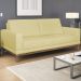 Sofa 3 Lugares 180 cm Crons Suede Bege Vazzano