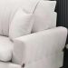 Sofa 3 Lugares 180 cm Eron Linho Bege Vazzano