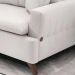 Sofa 3 Lugares 180 cm Eron Linho Bege Vazzano