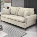 Sofa 3 Lugares 180 cm Eron Linho Cru Vazzano