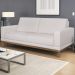 Sofa 3 Lugares 200 cm Crons Linho Bege Vazzano
