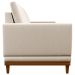 Sofa 3 Lugares 200 cm Crons Linho Bege Vazzano