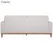 Sofa 3 Lugares 200 cm Crons Linho Bege Vazzano