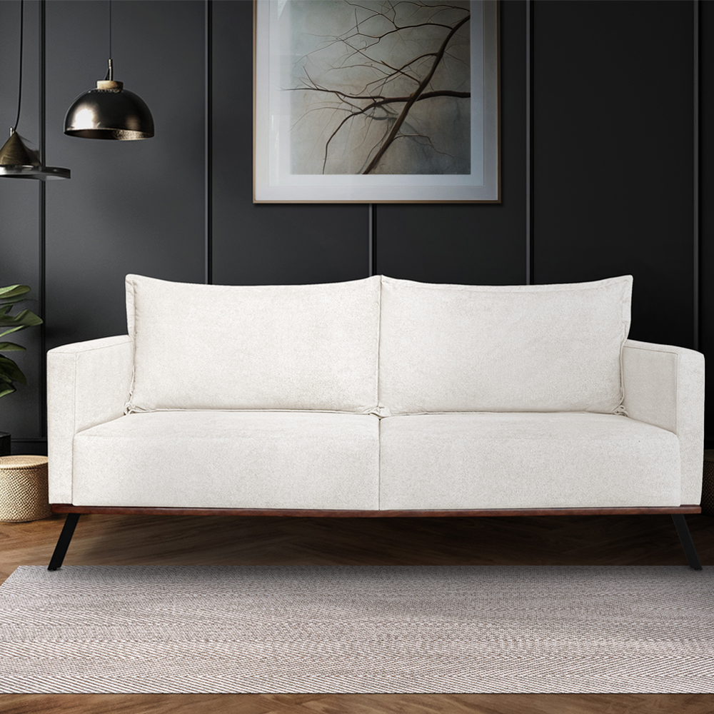 Sofa Aya 2 Lugares Para Sala De Estar 160cm Boucle 3300 Ezz