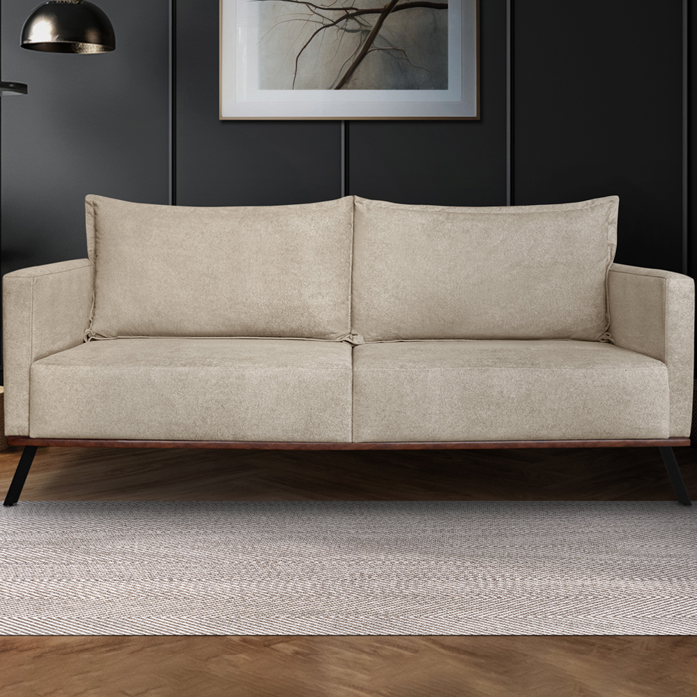 Sofa Aya 2 Lugares Para Sala De Estar 160cm Boucle 3301 Ezz