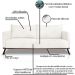 Sofa Aya 2 Lugares Para Sala De Estar 180cm Boucle 3300 Ezz