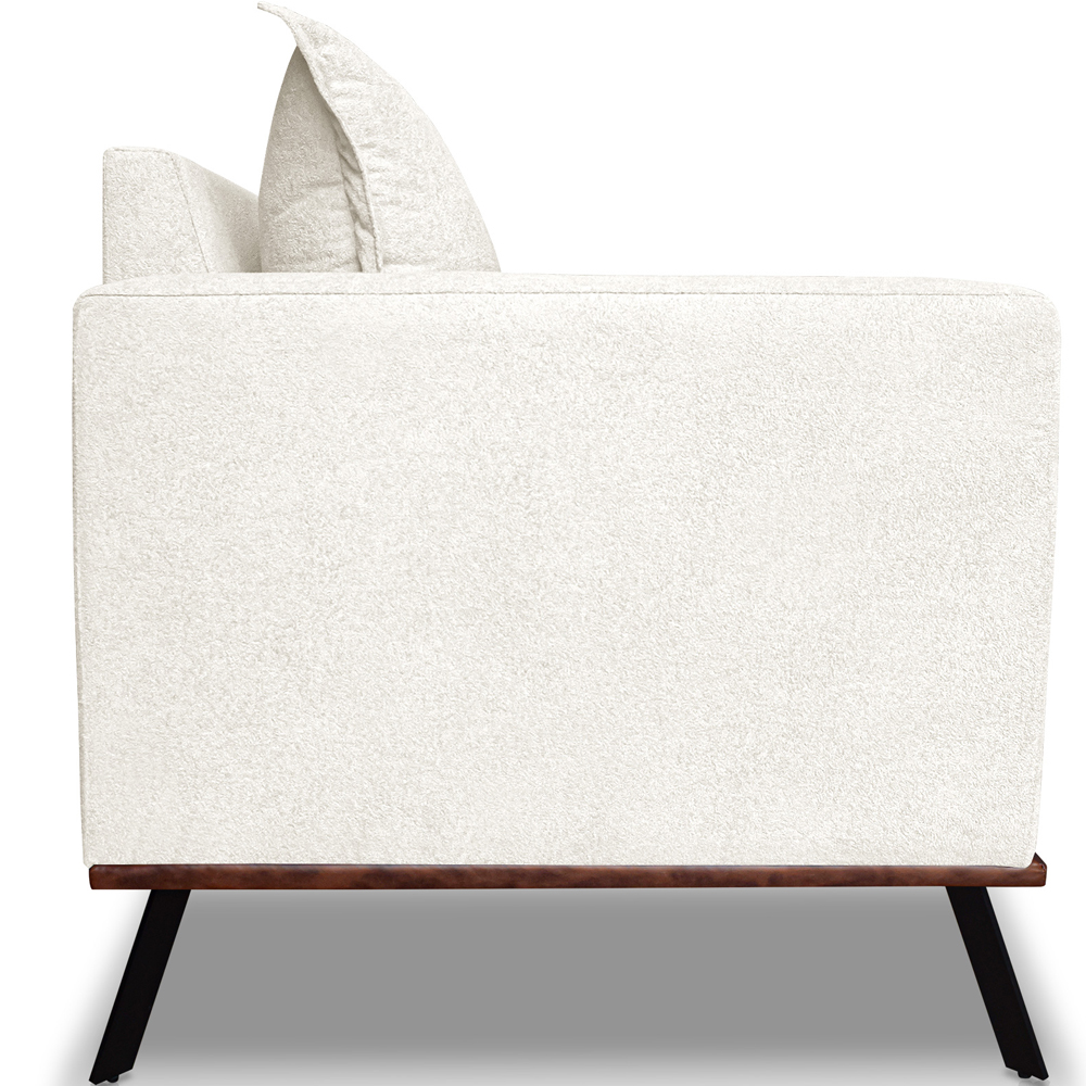 Sofa Aya 2 Lugares Para Sala De Estar 180cm Boucle 3300 Ezz