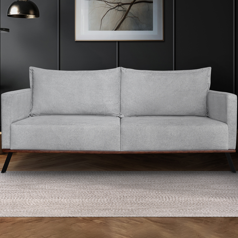 Sofa Aya 2 Lugares Para Sala De Estar 180cm Boucle 3302 Ezz