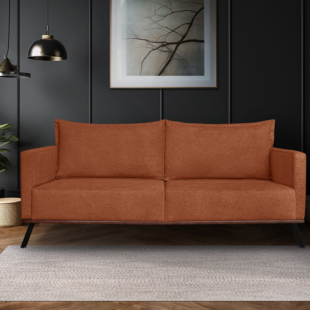 Sofa Aya 2 Lugares Para Sala De Estar 180cm Boucle 3303 Ezz