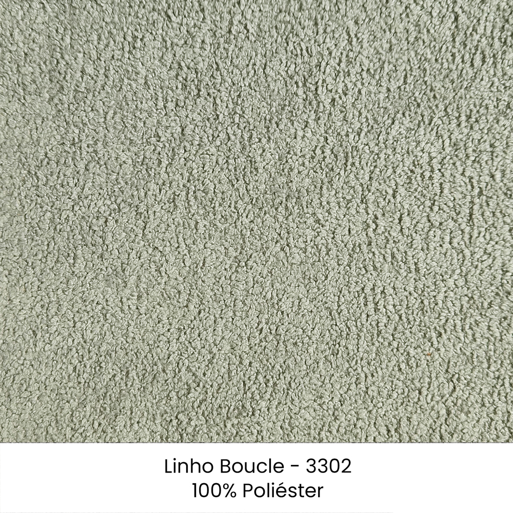 Sofa Aya 3 Lugares Para Sala De Estar 220cm Boucle 3302 Ezz