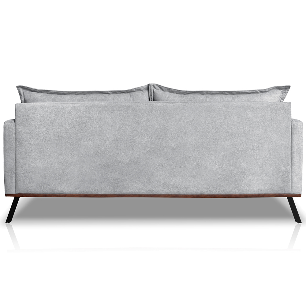 Sofa Aya 3 Lugares Para Sala De Estar 220cm Boucle 3302 Ezz