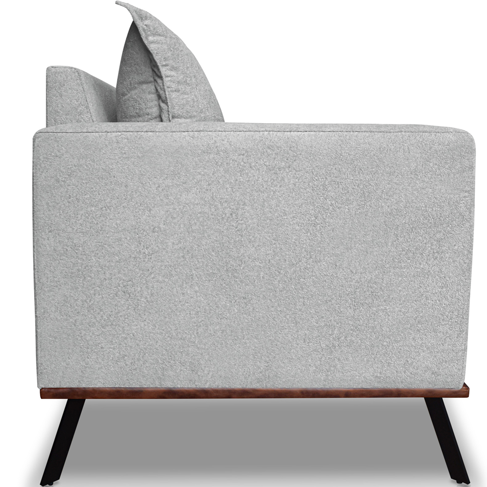 Sofa Aya 3 Lugares Para Sala De Estar 220cm Boucle 3302 Ezz