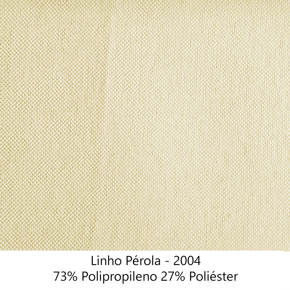 Sofa Balli 2 Lugares 190cm Pes Madeira Linho 222 Perola Ezz