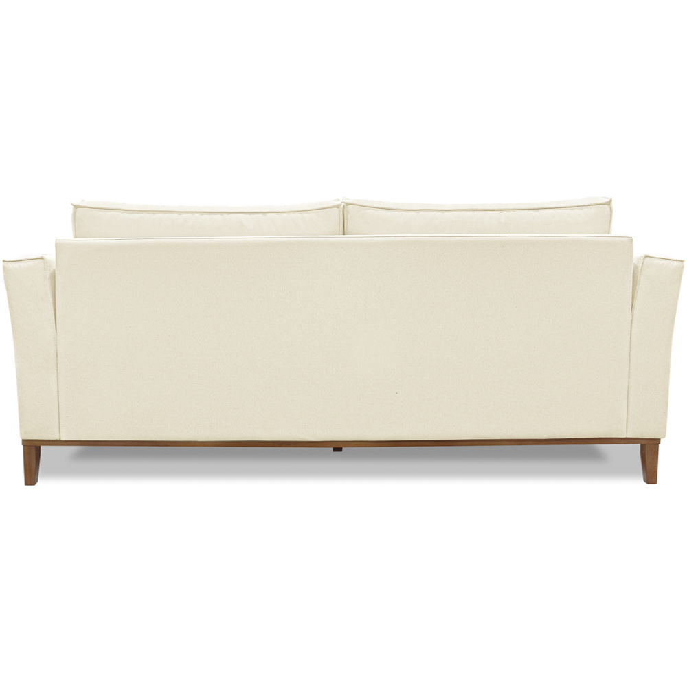 Sofa Balli 2 Lugares 190cm Pes Madeira Linho 222 Perola Ezz