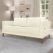 Sofa Balli 2 Lugares 190cm Pes Madeira Linho 222 Perola Ezz