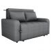Sofa Cama 2 Lugares 138 cm Amora Linho Vancouver Cinza Milani Store