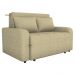 Sofa Cama 2 Lugares 138 cm Amora Linho Vancouver Palha Milani Store