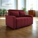 Sofa Cama 2 Lugares 138 cm Amora New Veludo E432 Vermelho Milani Store