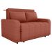 Sofa Cama 2 Lugares 138 cm Amora Tecido Pompeia G500 Terracota Milani Store