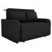 Sofa Cama 2 Lugares 138 cm Amora Tecido Pompeia G501 Chumbo Milani Store