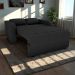 Sofa Cama 2 Lugares 138 cm Amora Tecido Pompeia G501 Chumbo Milani Store