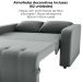Sofa Cama 2 Lugares 138 cm Amora Veludo Maserati Chumbo Milani Store
