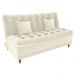Sofa Cama 2 Lugares 185 cm Duda Tecido Boucle F492 Natural Milani Store