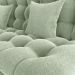Sofa Cama 2 Lugares 185 cm Duda Tecido Boucle F494 Oliva Milani Store
