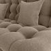 Sofa Cama 2 Lugares 185 cm Duda Tecido Boucle F498 Marrom Milani Store