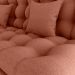 Sofa Cama 2 Lugares 185 cm Duda Tecido Pompeia G500 Terracota Milani Store