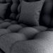 Sofa Cama 2 Lugares 185 cm Duda Tecido Pompeia G501 Chumbo Milani Store
