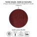Sofa Cama 2 Lugares 185 cm Duda Veludo E432 Vermelho Milani Store