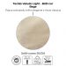 Sofa Cama 2 Lugares 185 cm Duda Veludo Light B251 Bege Milani Store